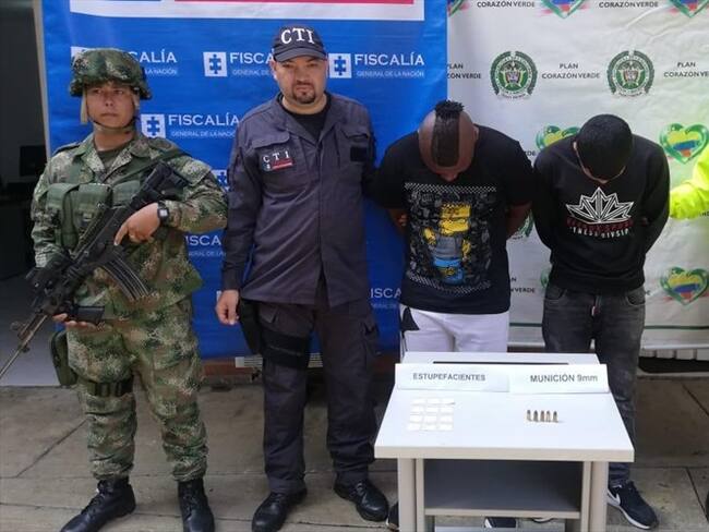 Según inteligencia militar, eran los encargados de controlar las zonas para la comercialización y distribución de estupefacientes . Foto: Ejército