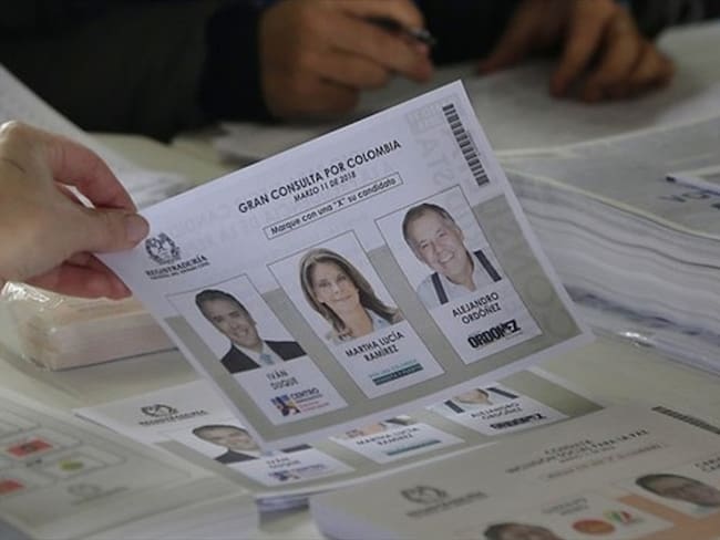 Procuraduría abre indagación preliminar por falta de tarjetones para las consultas. Foto: Colprensa