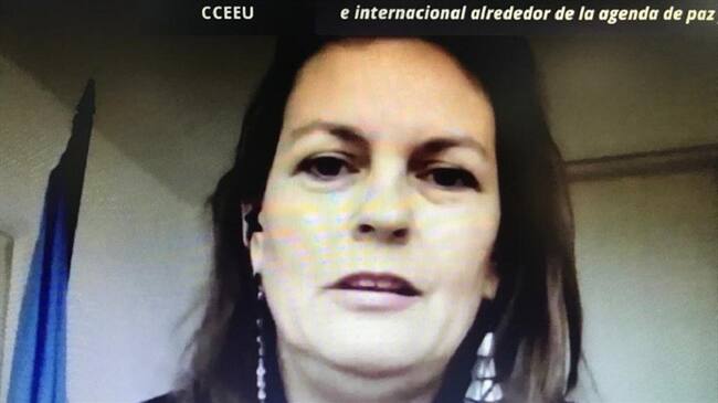 Juliette de Rivero, representante de las Naciones Unidas en Colombia para los Derechos Humanos. Foto: La W