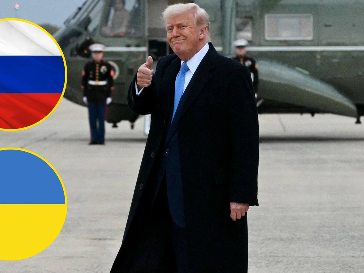 Trump dijo ver “entusiasmo” de Rusia y Ucrania por la paz y confía en “conseguir” arreglo