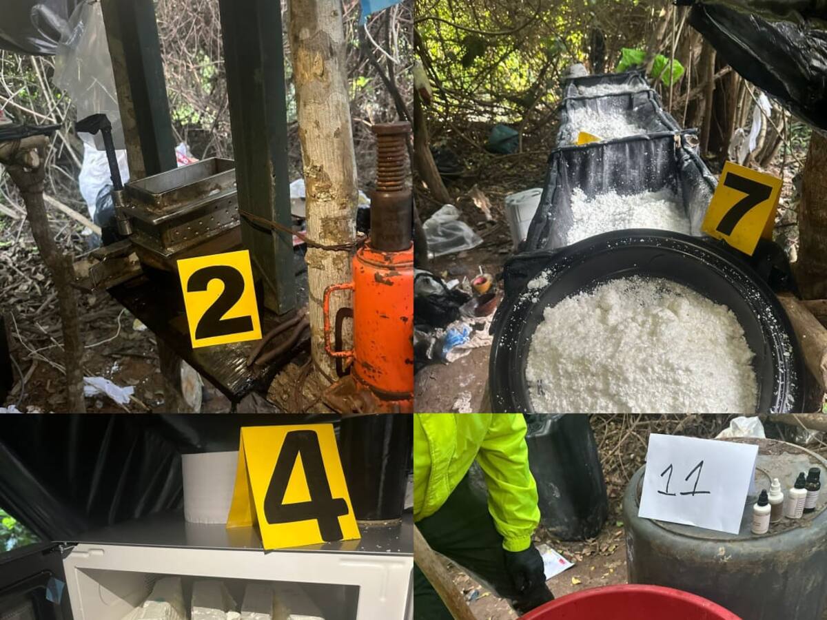 Con apoyo de la DEA fue desarticulado laboratorio para la producción de coca en Cúcuta