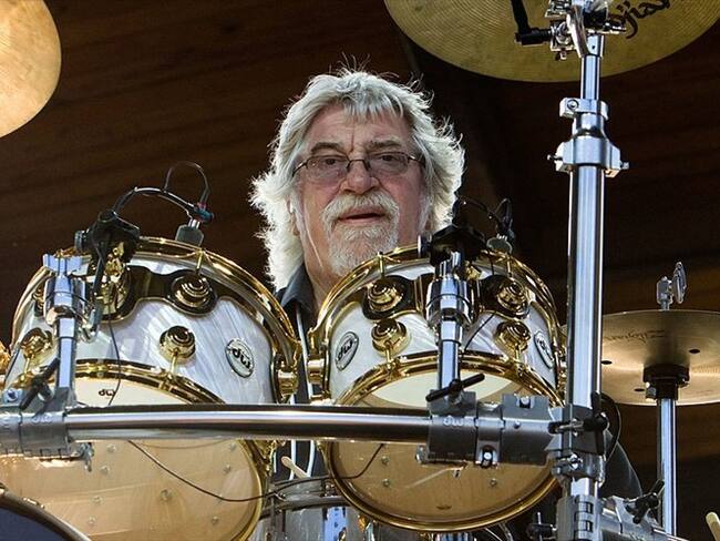 Graeme Edge, el baterista y cofundador de Moody Blues. Foto: Scott Legato/FilmMagic/GettyImages