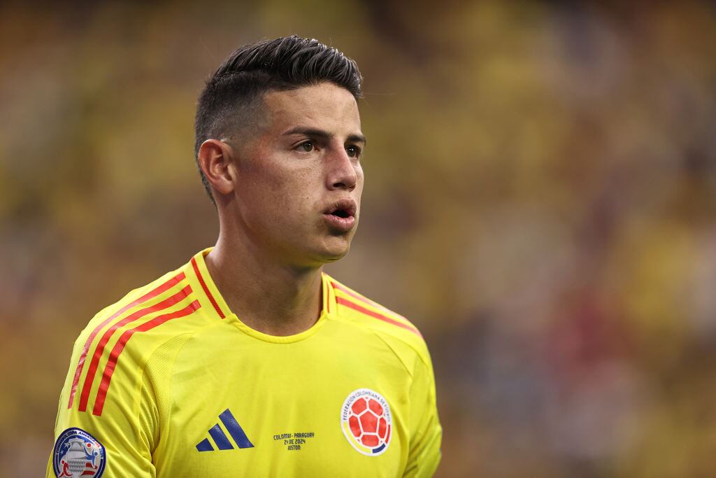 James Rodríguez en la Copa Améirca 2024. (Photo by Omar Vega/Getty Images)