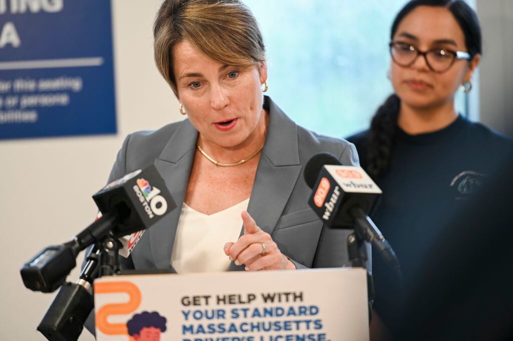 Gobernadora de Massachusetts, Maura Healey. (Foto: Vincent Alban/The Boston Globe via Getty Images)