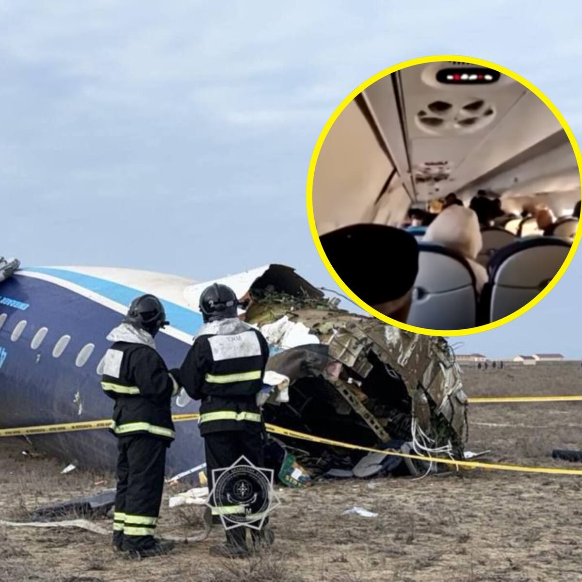 Creí que moriría, solo podía rezar: testimonio de sobreviviente del avión estrellado en Kazajistán