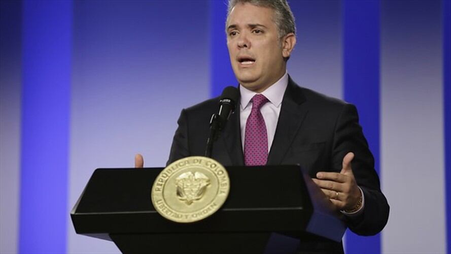 Iván Duque, presidente de Colombia. Foto: Colprensa