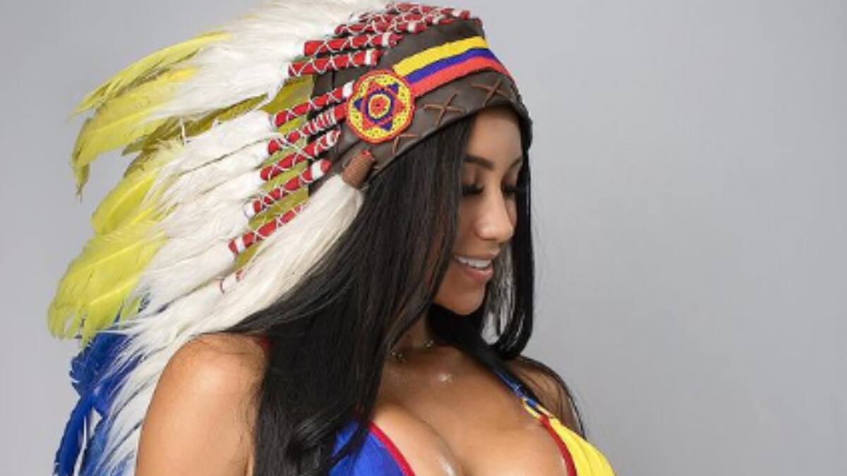 ¿Quién es Wendy Sánchez? La 'India de Colombia’ se roba el show en partidos de la Tricolor