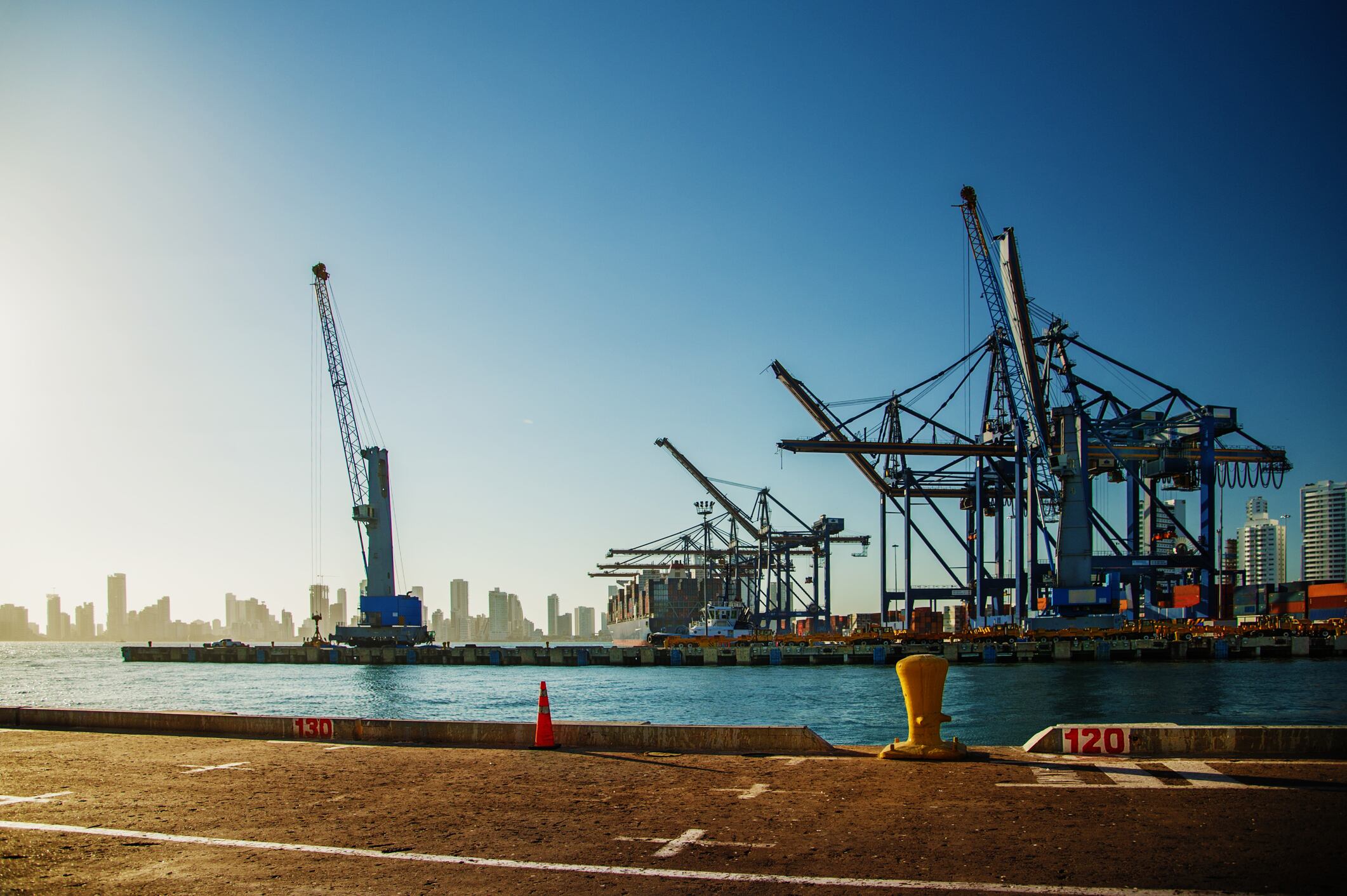 Muelle Colombia imagen de referencia. Foto: Getty Images