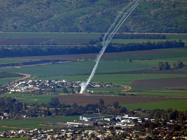 Ataque Israel a Líbano. (Photo by Jalaa MAREY / AFP) (Photo by JALAA MAREY/AFP via Getty Images)