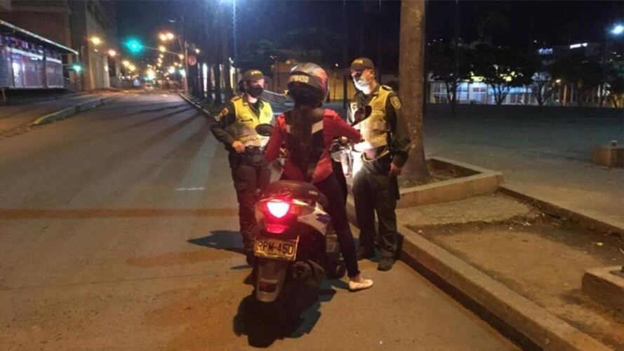 Toque de queda en Risaralda. Foto: Alcaldía de Pereira