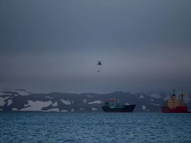Las altas temperaturas ponen en riesgo el casquete polar. Foto: Getty Images