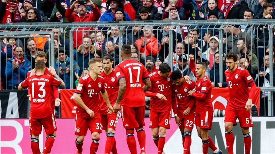 Bayern arrebata al Borussia Dortmund el liderato de la Bundesliga. Foto: Getty Images