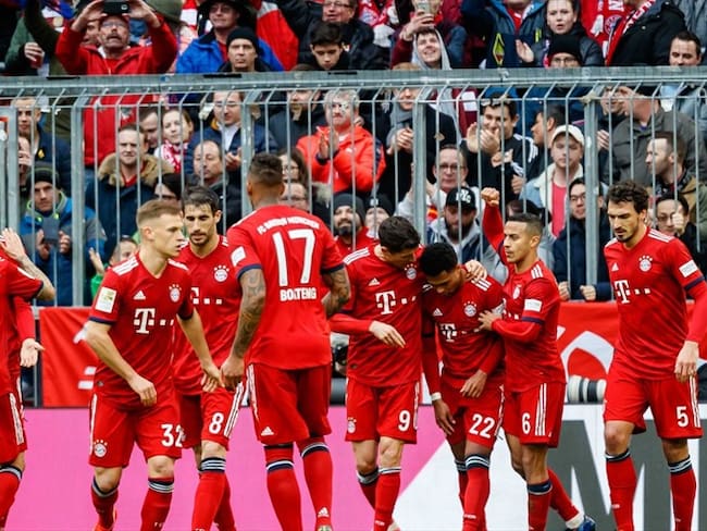 Bayern arrebata al Borussia Dortmund el liderato de la Bundesliga. Foto: Getty Images