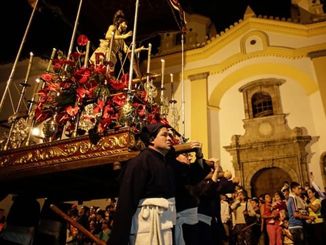 Todo listo para la Semana Santa 2019 en Popayán. Foto: Colprensa