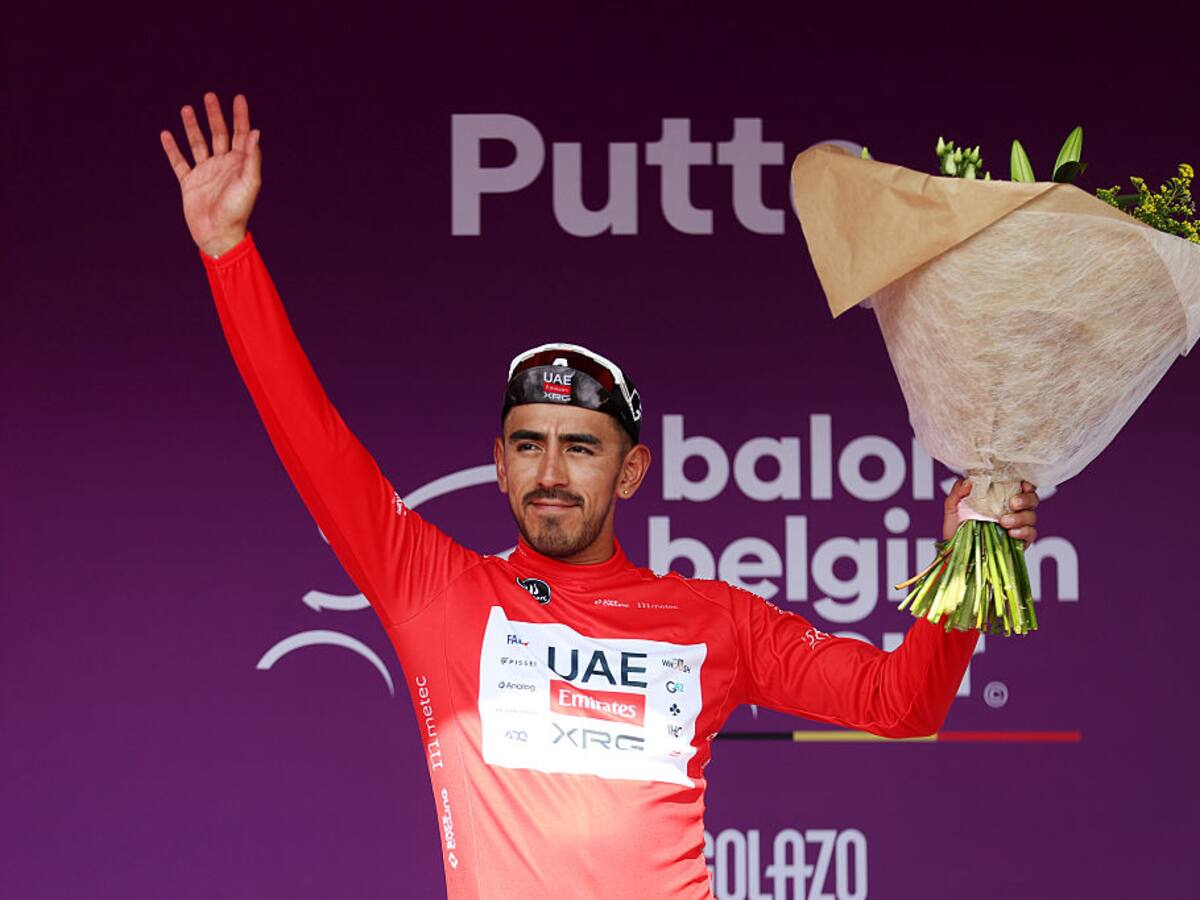 Juan Sebastián Molano es líder del Tour de Bélgica tras la segunda etapa