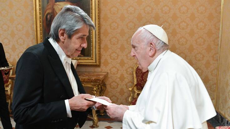 El papa está empeñado en que se firmen acuerdos de paz en Colombia: Alberto Ospina