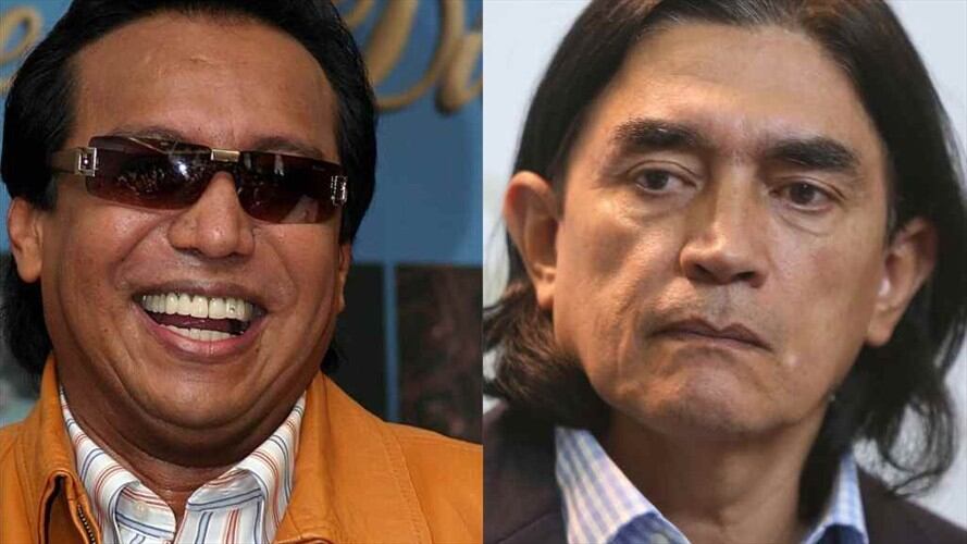 Diomedes Díaz y Gustavo Bolívar. Foto: Colprensa