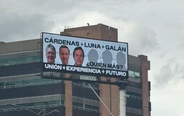 David Luna, Mauricio Cárdenas y Juan Manuel Galán confirman alianza para presidenciales de 2026. Foto: suministrada.