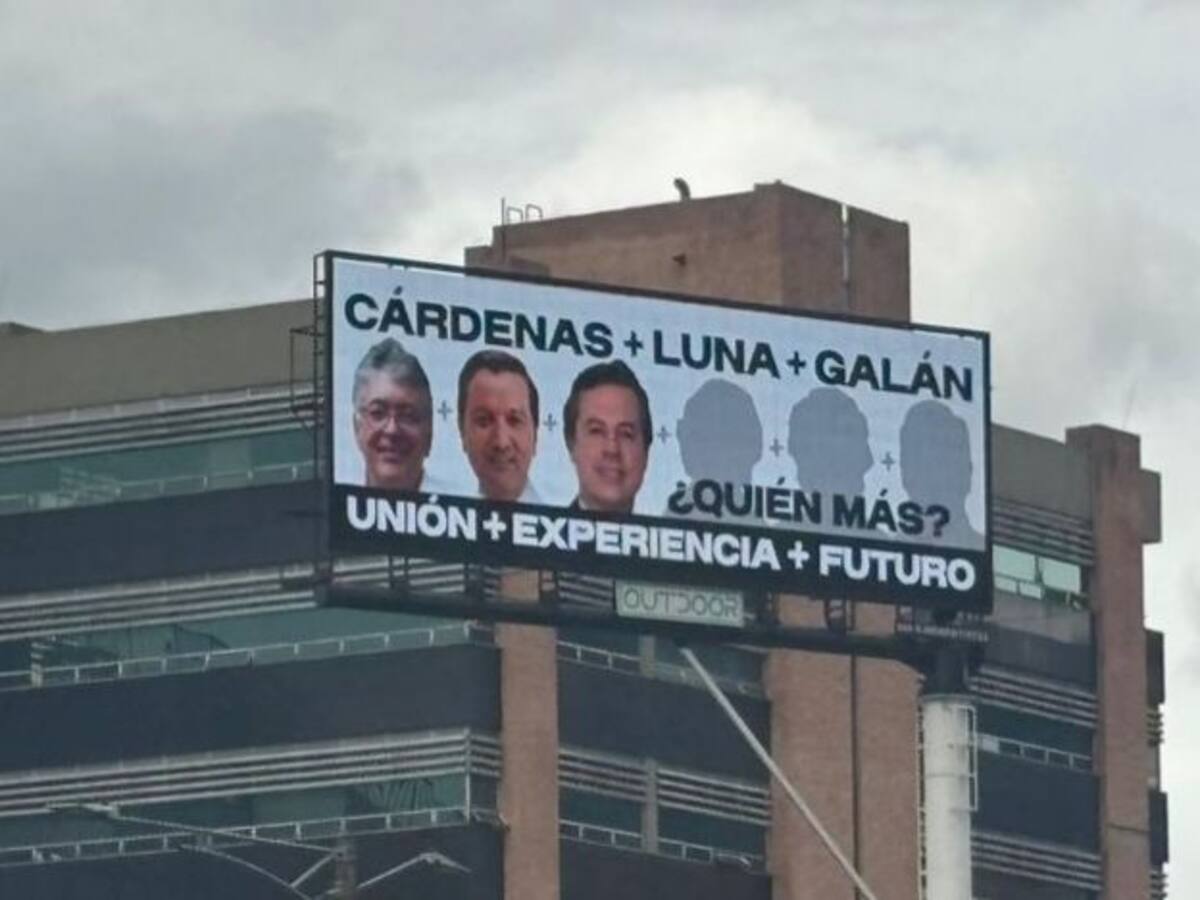 David Luna, Mauricio Cárdenas y Juan Manuel Galán confirman alianza para presidenciales de 2026