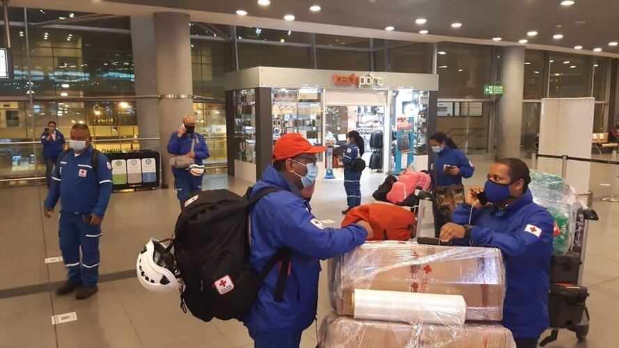 Ayuda humanitaria en San Andrés, Providencia y Santa Catalina. Foto: Colprensa