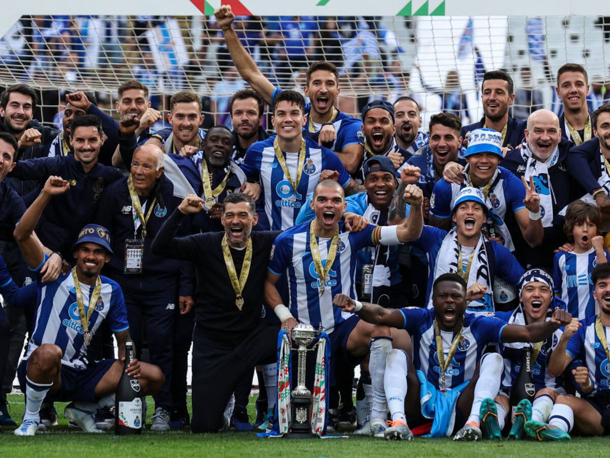 El Porto de Mateus Uribe ganó la Copa de Portugal y consiguió el doblete