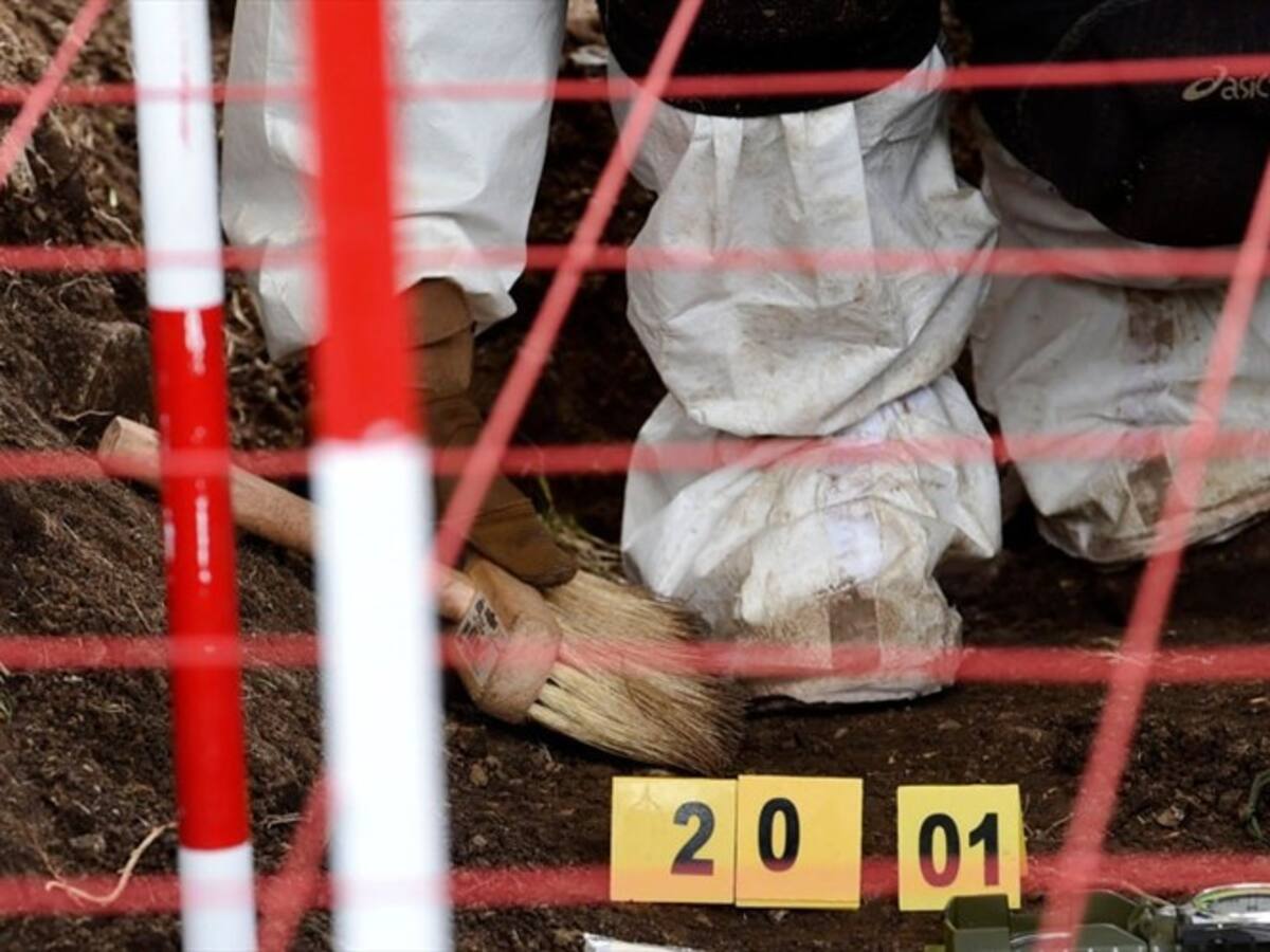 Medidas cautelares en Caldas para proteger restos de presuntos desaparecidos