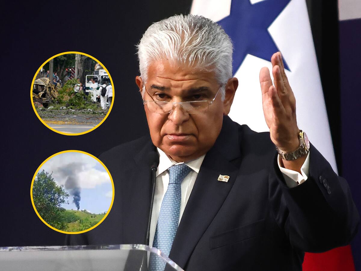 El presidente de Panamá lamentó los atentados que dejan 18 muertos en Colombia