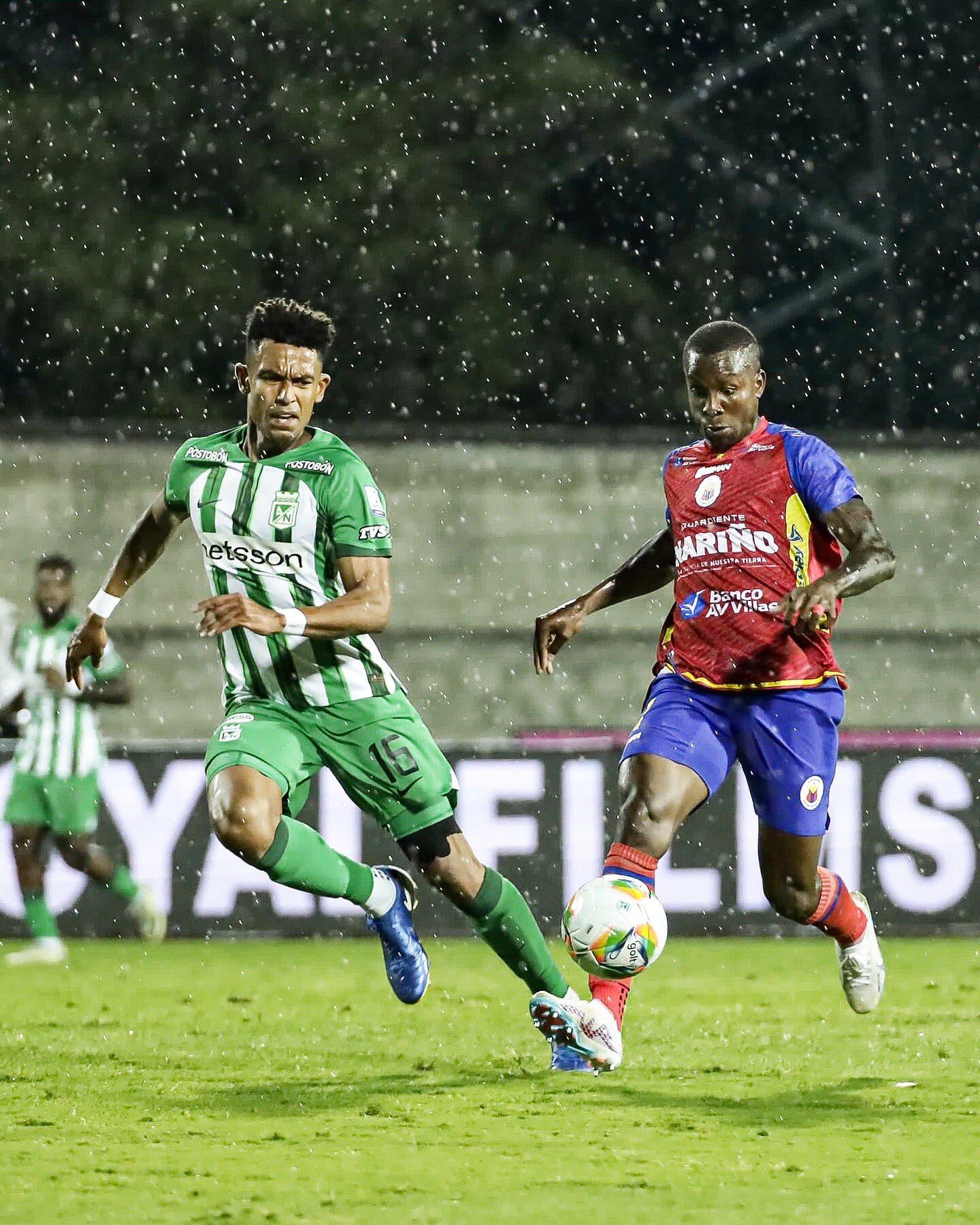 Nacional vs. Pasto. 5 de diciembre de 2024. Foto: Twitter oficial Deportivo Pasto.