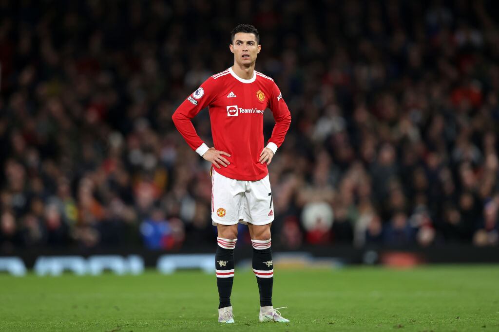 Cristiano Ronaldo en Manchester United  (Photo by Naomi Baker/Getty Images)