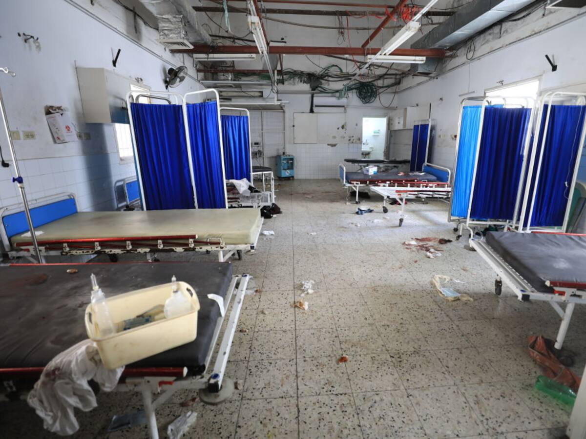 60 pacientes de un hospital de Gaza están en riesgo de morir por falta de alimentos
