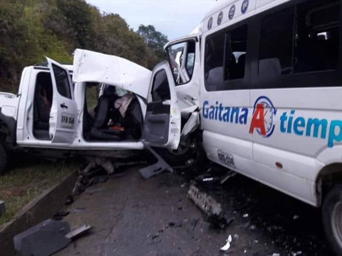 Accidente dejó 13 heridos en la vía Panamericana en Cauca