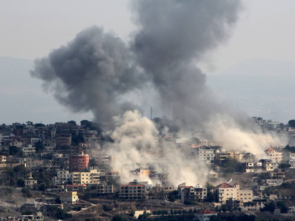 Israel aseguró haber atacado 120 objetivos de Hezbolá en el sur del Líbano