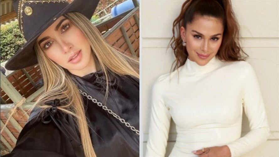 Nanis Ochoa habría confirmado el embarazo de Greeicy Rendón. Foto: Instagram: @nanis8a y Colprensa