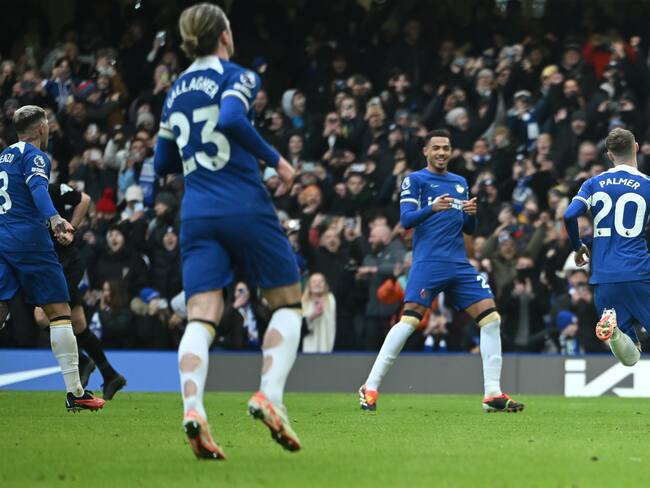 Chelsea sufrió pero derrotó 1-0 al Fulham en el derbi del oeste de Londres. Foto: EFE.