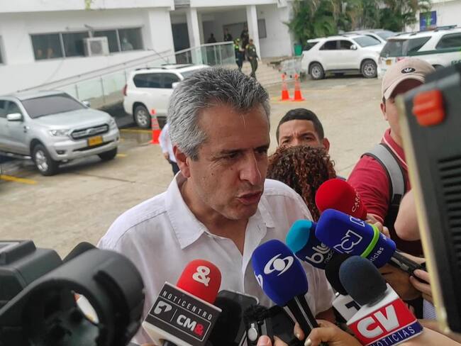 Ministro Luis Fernando Velasco en Barranquilla / Caracol Radio