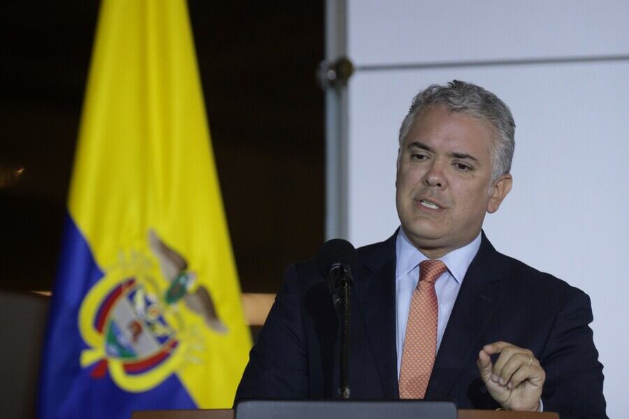Presidente Iván Duque: Foto: Colprensa.