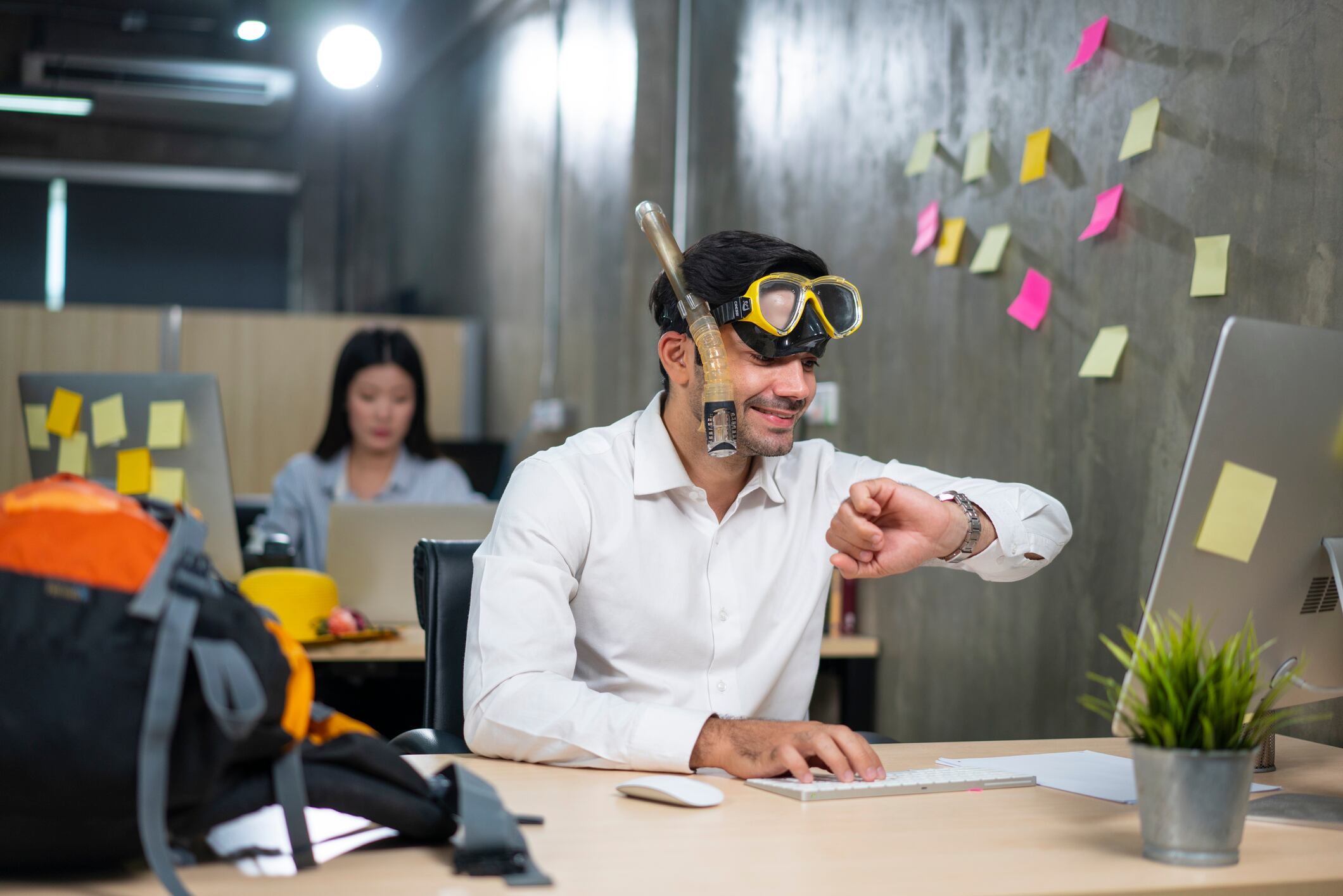 Imagen de referencia vacaciones remuneradas. Foto: Getty Images.