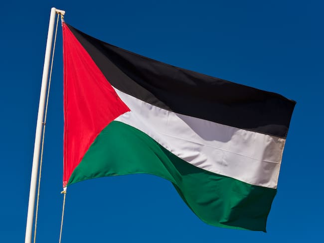 Palestina bandera imagen de referencia. Foto: Getty Images.