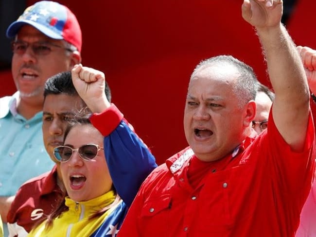 "Tienen montado un show y un falso positivo", advirtió Diosdado Cabello desde la frontera. Foto: Colprensa
