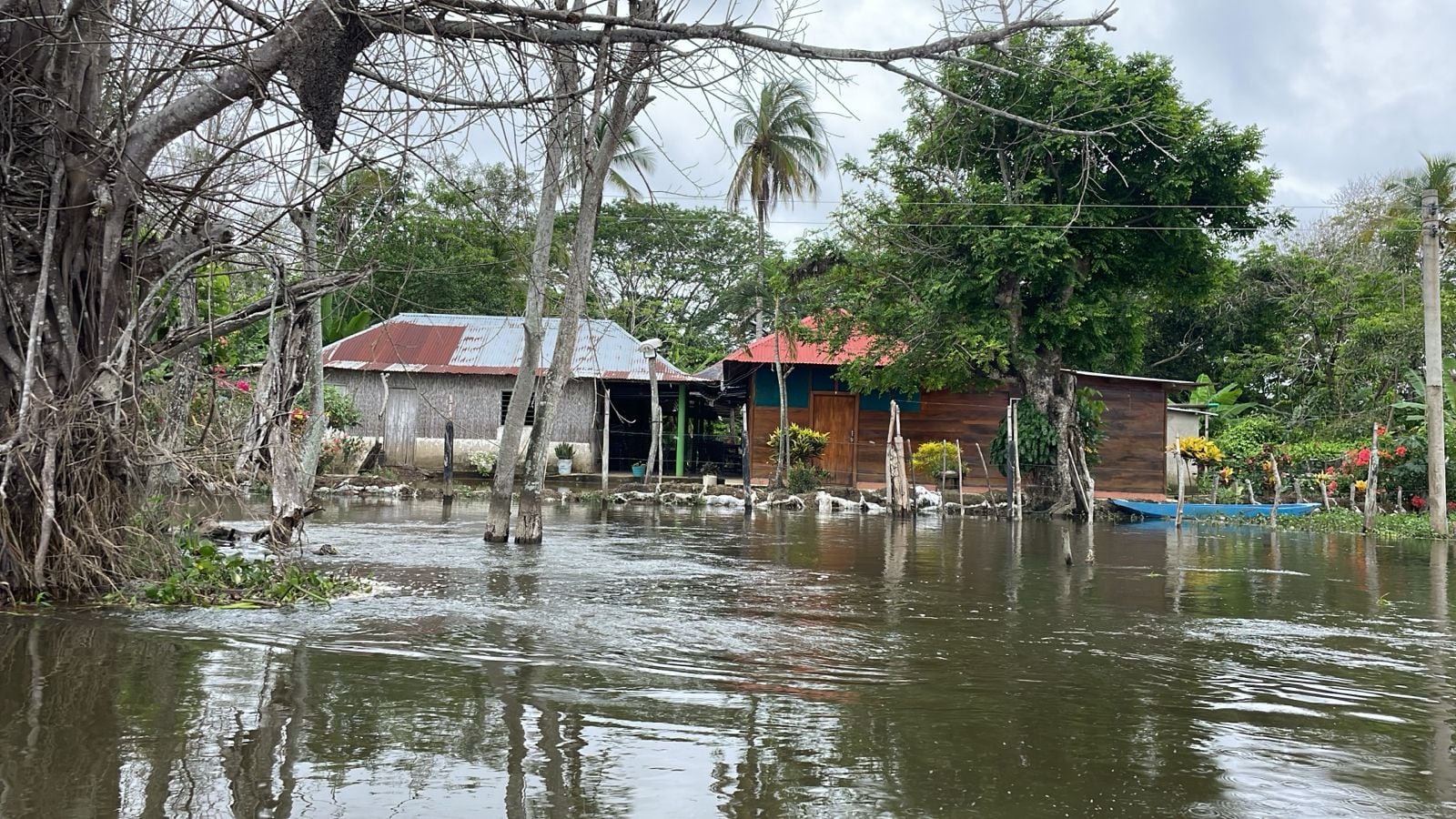 Inundaciones en Ayapel, Córdoba. Foto: cortesía (suministrada a La W).