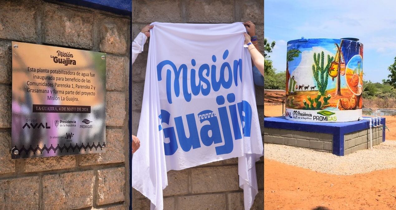 Misión La Guajira. Foto: Presidencia de la República y W Radio.