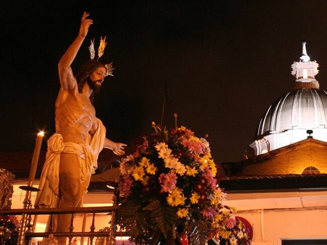 Los organizadores pidieron a la comunidad hacer caso omiso a las publicaciones que señalan que las procesiones fueron canceladas. Foto: Colprensa