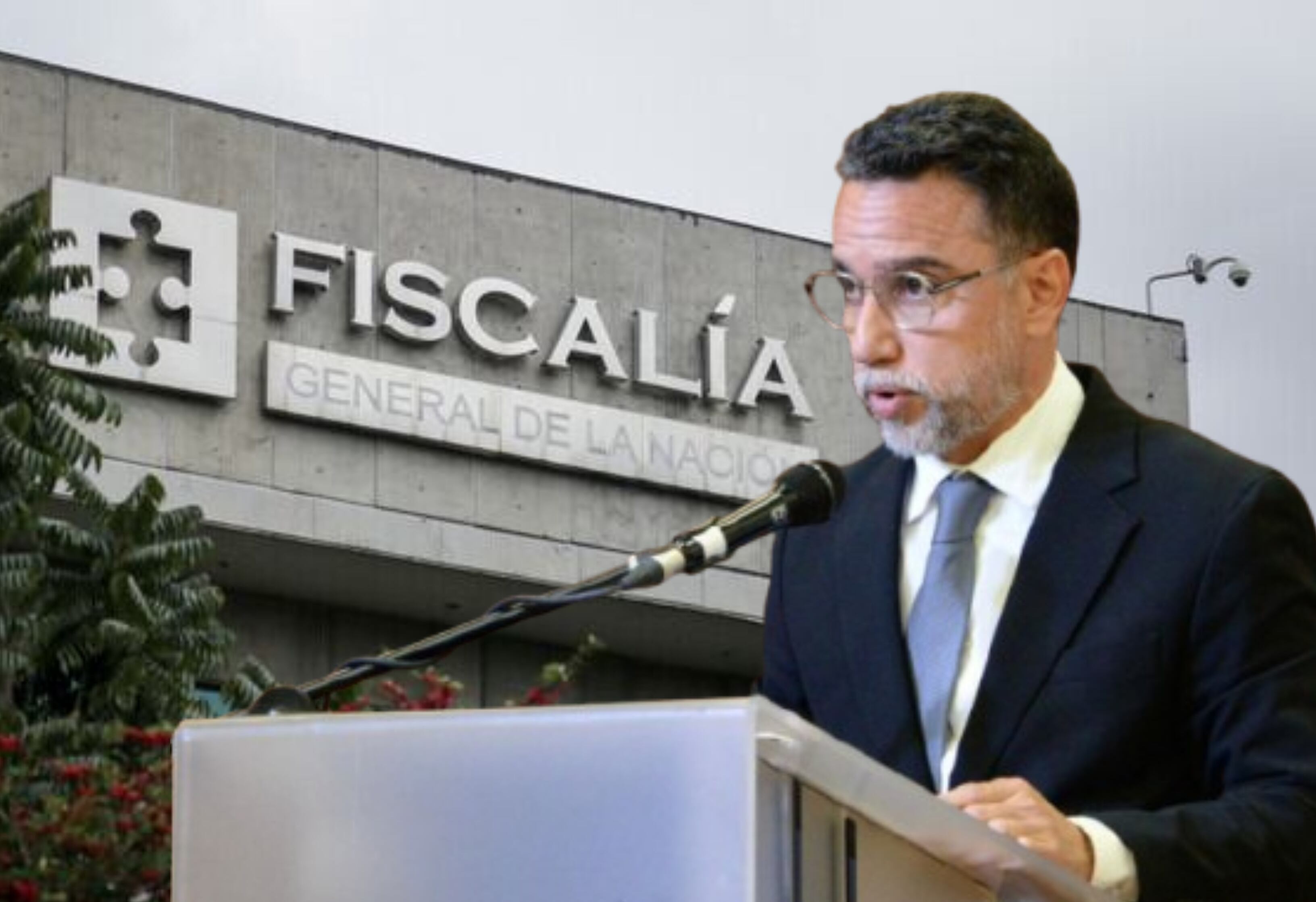 Marcio Melgosa y Fiscalía | Foto: Colprensa.