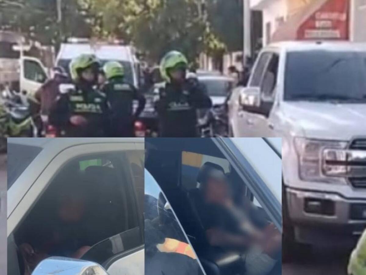 Asesinan a hombre dentro de una camioneta en el sector del mercado de Santa Marta