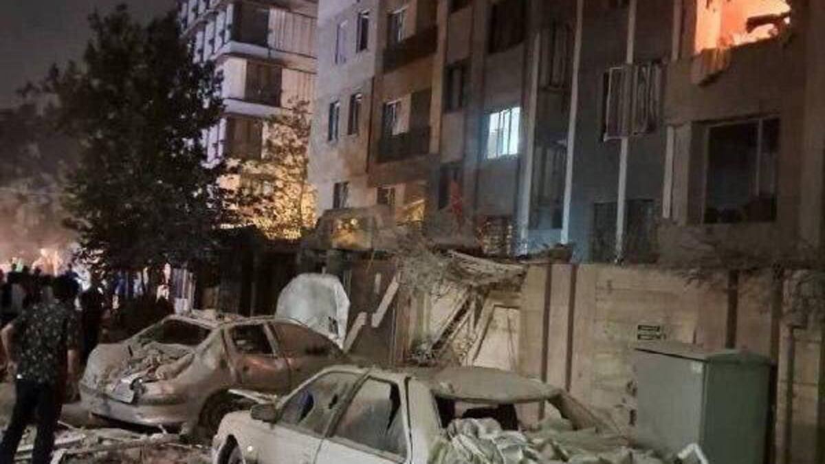 Televisión estatal iraní denunció muertes en edificios residenciales de tras ataques israelís