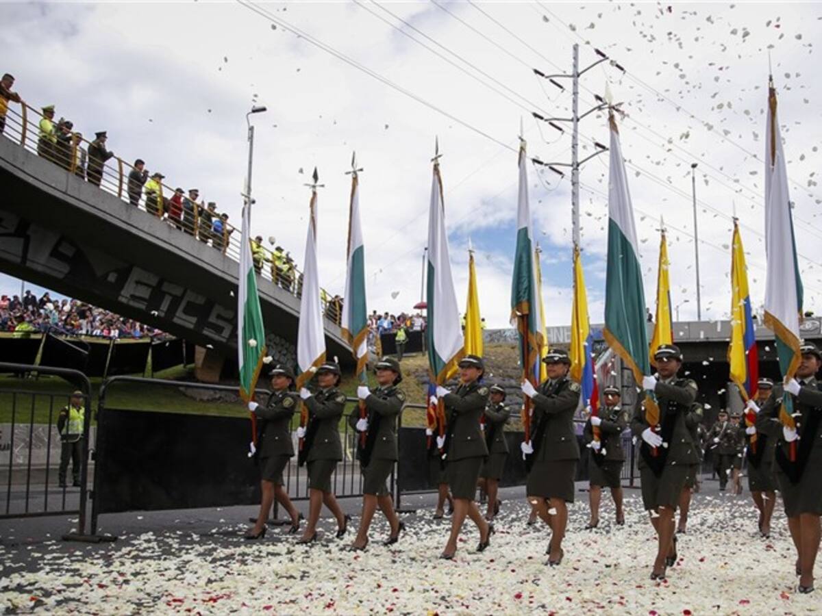 20 de julio: conozca los cierres viales programados para el desfile en Bogotá