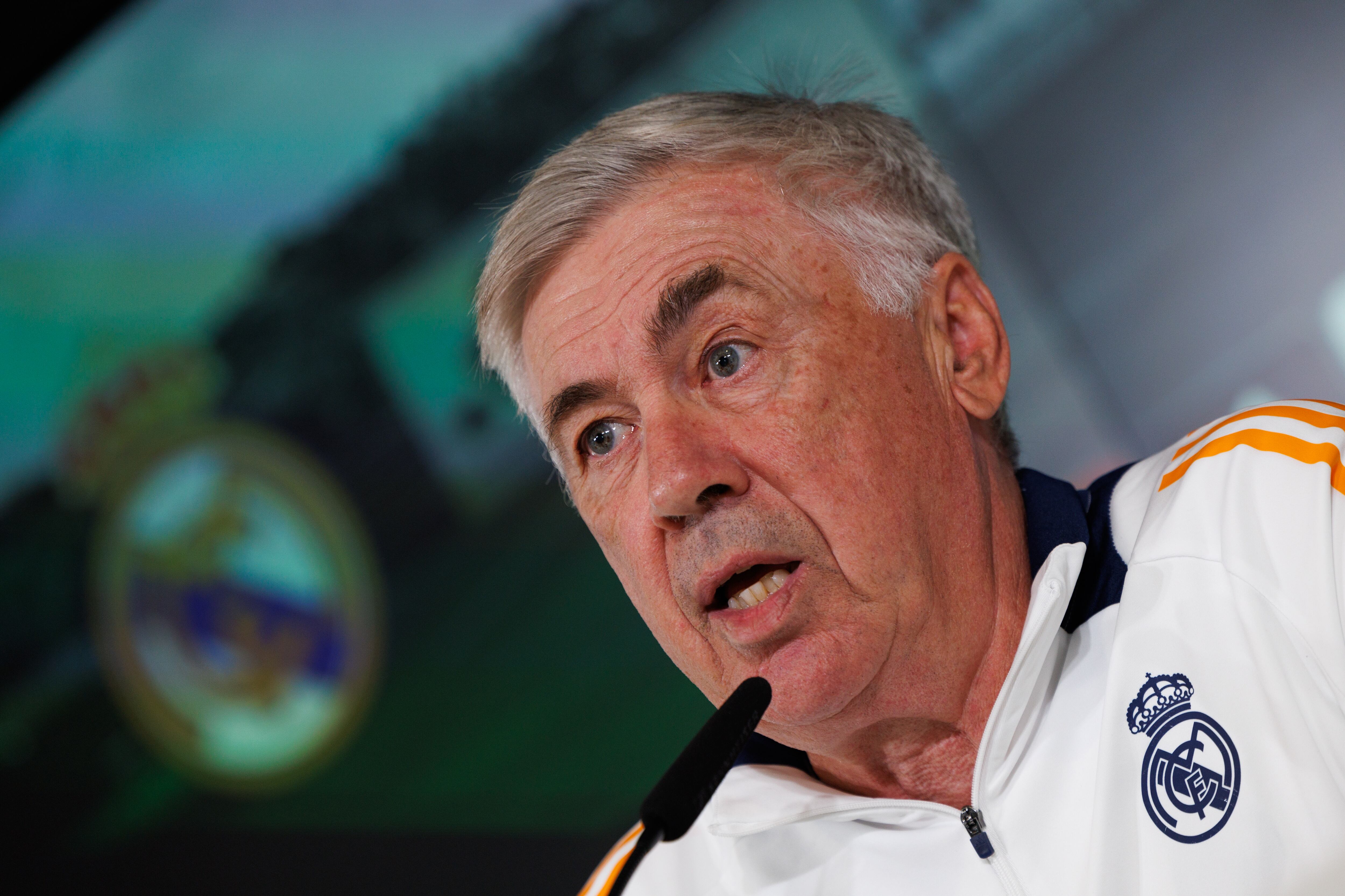 El entrenador del Real Madrid, Carlo Ancelotti. Foto: EFE.