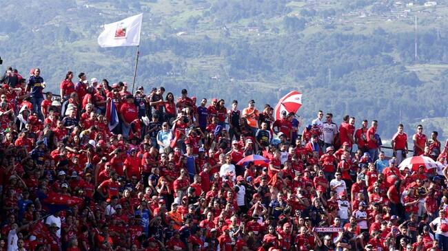Nacional y Medellín piden regreso del público a los estadios. Foto: Colprensa - Diego Pineda