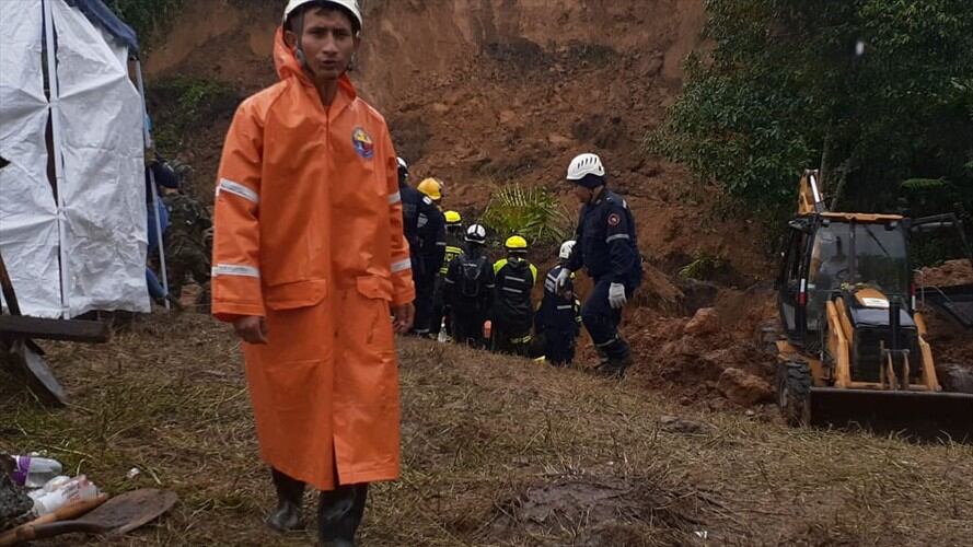 Emergencia en Chinchiná. Foto: W radio