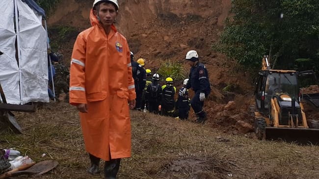 Emergencia en Chinchiná. Foto: W radio